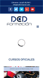 Mobile Screenshot of dcdformacion.com